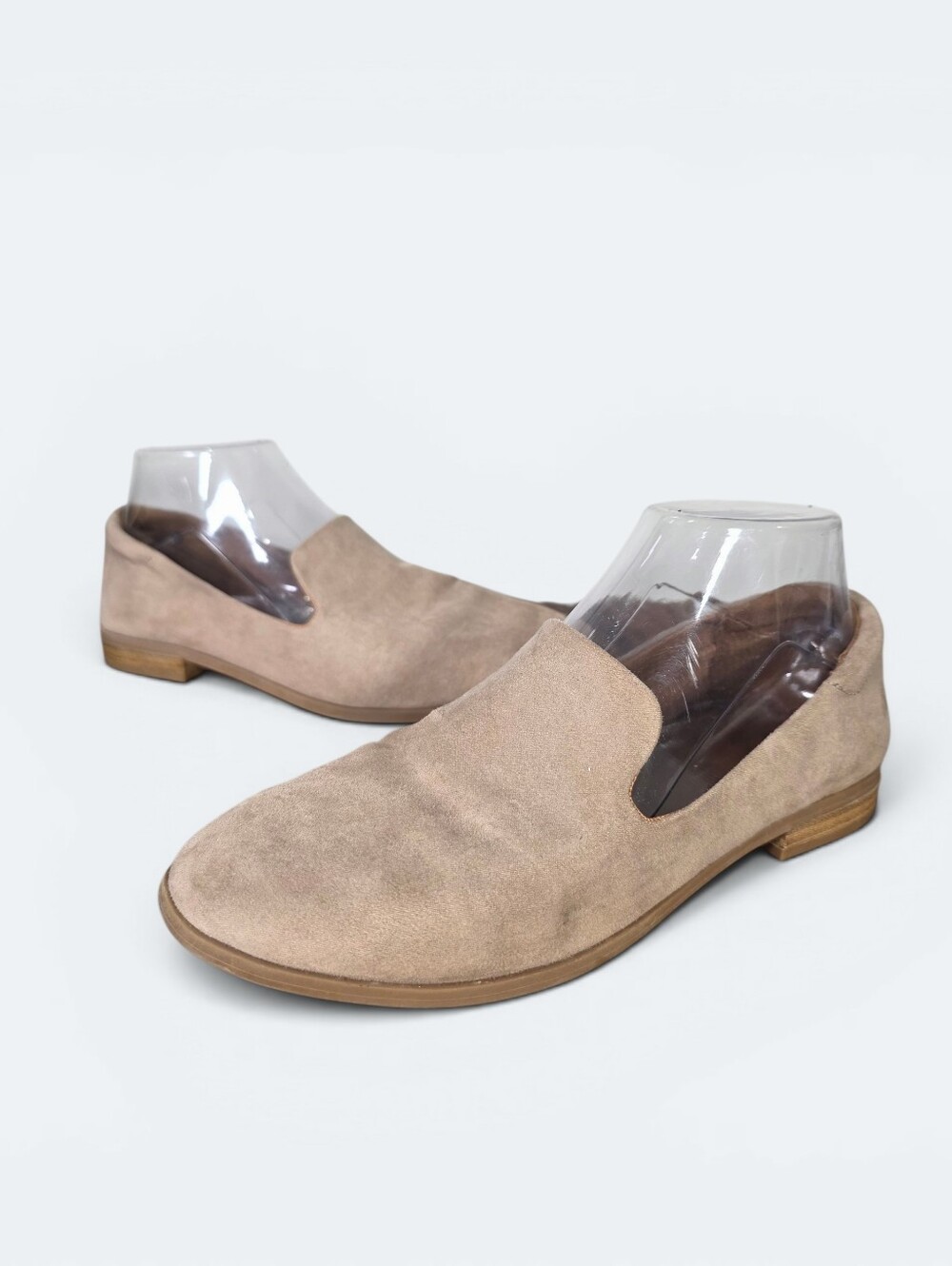 Universal Thread Tan Faux Suede Venetian Loafers Women's Size 7